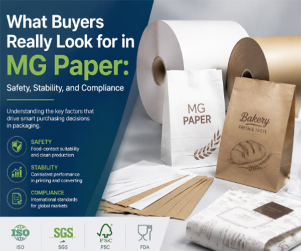 What Buyers Really Look for in MG Paper: Safety, Stability, and Compliance
